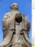 Bilder und Statuen von Konfuzius