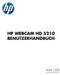 HP WEBCAM HD 5210 BENUTZERHANDBUCH