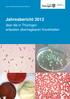 Jahresbericht 2012 über die in Thüringen erfassten übertragbaren Krankheiten