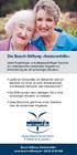 Die Busch-Stiftung»Seniorenhilfe«
