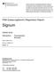 Signum. PSM-Zulassungsbericht (Registration Report) /00. Boscalid. Stand: SVA am: Lfd.Nr.: 32