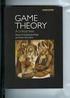 SPIELTHEORIE GAME THEORY