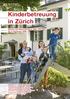 Kinderbetreuung in Zürich. Bulletin zum Massnahmeplan