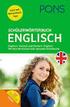 Über die App PONS Schülerwörterbuch Englisch Deutsch