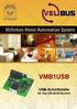 VMB1USB. USB-Schnittstelle für das VELBUS-System. Velbus manual VMB1USB edition 1 rev.1.0
