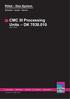 CMC III Processing Units DK Stand :