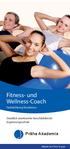 Fitness- und Wellness-Coach