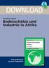 DOWNLOAD. Bodenschätze und Industrie in Afrika. Erdkundemappe Afrika. Christine Schlote. Downloadauszug aus dem Originaltitel: