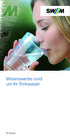 Wissenswertes rund um Ihr Trinkwasser. M / Wasser