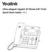 Ultra-elegant Gigabit IP Phone SIP-T42G Quick Start Guide (V80.6)