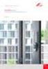 Roto AluVision Katalog für Aluminiumfenster und -fenstertüren. Roto AluVision T 600. Fenster- und Türtechnologie