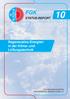 FGK. Regenerative Energien in der Klima- und Lüftungstechnik STATUS-REPORT. Eine Informationsschrift des FACHVERBANDES GEBÄUDE-KLIMA e. V.