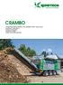 crambo universalzerkleinerer für grünschnitt und holz universelle anwendung flexible KorngröSSe Effizienter Antrieb robust und störstoffsicher