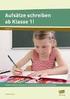 Aufsätze schreiben - Texte überarbeiten in der Grundschule Personenbeschreibungen