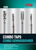 COMBO TAPS COMBO GEWINDEBOHRER HSS. - Spiral Point, Spiral Flute Type Multi Purpose tapping, YG-1's Patent. Being the best through innovation