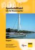 Sportschifffahrt. Info für Wassersportler. Ungarn. Internet: