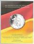 Die Gedenkmünzen der Bundesrepublik Deutschland 2011