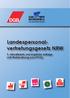 Landespersonal - vertretungsgesetz NRW. 3. aktualisierte und ergänzte Auflage (mit Wahlordnung zum LPVG)