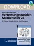 Marco Bettner/Erik Dinges Vertretungsstunden Mathematik Klasse: Quadratische Gleichungen Marco Bettner/Erik Dinges Unterrichtsideen