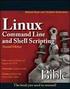 Betriebssysteme Teil A: Einführung in den LINUX-bash-Shell I