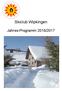 Skiclub Wipkingen. Jahres-Programm 2016/2017