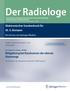 Der Radiologe. Elektronischer Sonderdruck für M.-S. Romann. Bildgebung bei Karzinomen der oberen Atemwege. Ein Service von Springer Medizin
