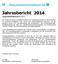 Jahresbericht 2014 Jugendhilfebereich SPFH