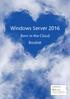 Windows Server Born in the Cloud Booklet. Eine Information des