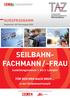SEILBAHN- FACHMANN / -FRAU