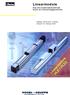 Linearmodule. HLE mit Zahnriemenantrieb HLEZ mit Zahnstangenantrieb. Katalog: N10/DE Version 10 / Februar 2004