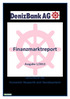 Finanzmarktreport. Ausgabe 1/2013. DenizBank AG Economic Research and Development