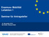 Erasmus+ Mobilität Leitaktion 1. Seminar für Antragsteller. 10. November 2015 NA DAAD, Referat EU02