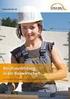 Tarifvertrag. über die Berufsbildung im Baugewerbe (BBTV) vom 10. Dezember 2014