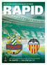 HEUTE. SK RAPID vs. VALENCIA C.F. Die aktuelle Stadionzeitung des SK Rapid. Donnerstag, Anpfiff: Uhr Ernst-Happel-Stadion