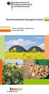 Das Erneuerbare-Energien-Gesetz. Daten und Fakten zu Biomasse Die Novelle 2012