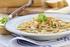 Rindssuppe mit Frittaten oder Leberknödel oder Nudeln 3,50 Clear soup with strips of pancakes or liver dumpling or noodles