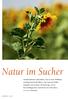 Natur im Sucher. Text und Fotos: Christian Haasz