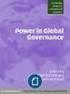 Global Governance und Weltrisikogesellschaft