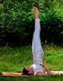 Yogaübungen im Stehen. 1. Übung