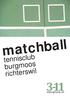 matchball 3-11 tennisclub burgmoos richterswil tcburgmoos.ch
