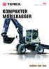 KOMPAKTER MOBILBAGGER. TW95 EU Stufe IV / EPA Tier 4 Final