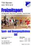 TSV Barrien von 1913 e.v. Sportgymnastik Aqua-Fitness Gymnastik Trimm & Freizeit
