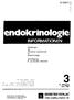 endokrinotogie INFORMATIONEN DEMETER VERLAG Β 4336 F Mitteilungen der Deutschen Gesellschaft für Endokrinologie Schriftleitung: K. von Werder, München