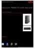 Datenblatt Fujitsu Server PRIMERGY TX1320 M1 Tower-Server