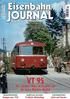 VT 95. Der kleine Rote im Vorbild und als neues Märklin-Modell. Die große Zeit der Eisenbahn %.1'-0,)*4503*& 1SFV JTDIFCLÚNNMJOHF