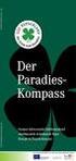 Der Paradies- Kompass. Genuss-Adressen im Südburgenland Ausflugsziele & Kulinarik-Tipps Rezepte & Übersichtskarte. Seite 1