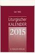 Liturgischer Kalender 2014, Lesejahr A. Januar