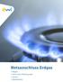 Netzanschluss Erdgas. Regeln Technische Bedingungen Kosten Meldewesen