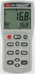 Bedienungsanleitung. 3-Kanal Aufzeichnungs-Thermometer Model SD200