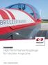 Breezer B600 LSA. High Performance Flugzeuge für höchste Ansprüche. Passion manufactured in Germany.